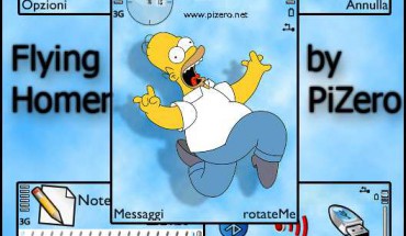 Flying Homer by PiZero