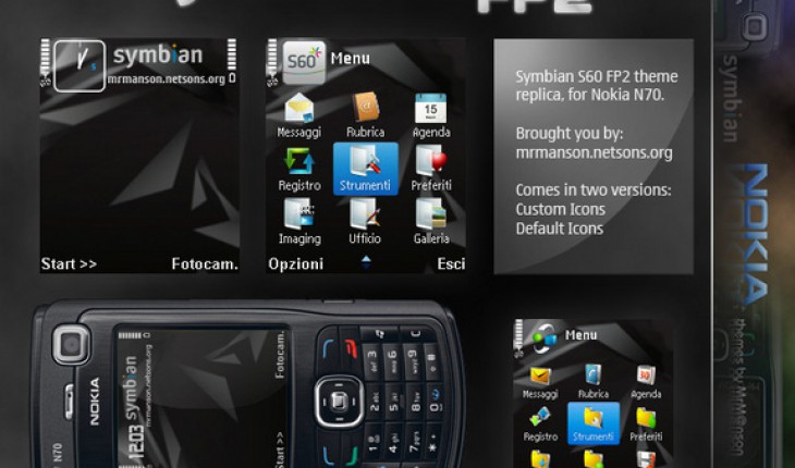 Symbian S60 FP2 by MrM@nson (SV)