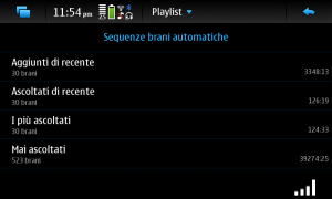 Playlist automatiche