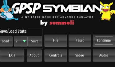 gpSP4Symbian, l’emulatore del Gameboy Advance per gli S60v5