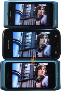 Nokia Clear Black vs Samsung Super Amoled