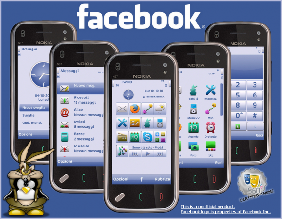 Facebook theme by babi