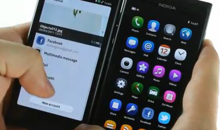 Nokia N9, trasferimento di file tramite NFC (video)