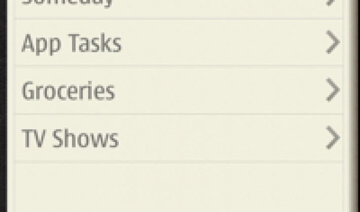 MeeToDo per Symbian^3, Maemo5 e MeeGo 1.2 Harmattan