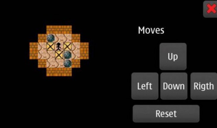 Pusher, un puzzle rompicapo per N900