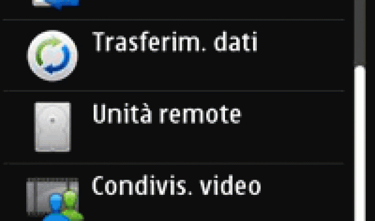 Come impostare una Unità Remota sui device Symbian e aumentare la memoria di massa