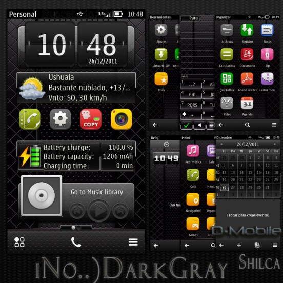 Dark Gray by Shilca