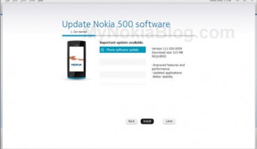 Nokia Belle per Nokia 500, iniziato il rilascio tramite Nokia Suite