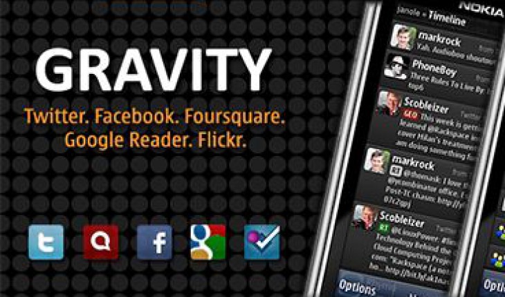 Gravity v2.70 build 7152 per Symbian disponibile al download
