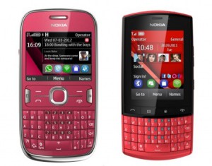 Nokia Asha 302 e Nokia Asha 303