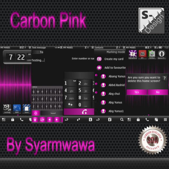 Carbon Pink by Syarmwawa