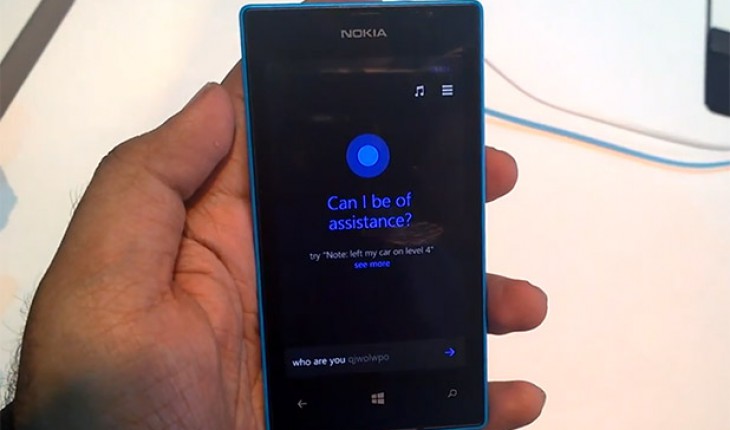 Windows Phone 8.1 e Cortana in azione sul Nokia Lumia 520 (video)