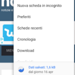 Chrome (dati salvati)