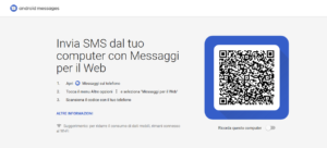 Messaggi per il web (Android Messaggi)