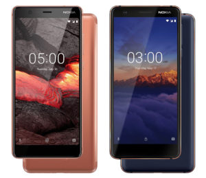 Nokia 5.1 e Nokia 3.1