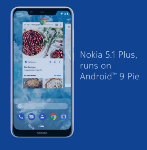 Nokia 5.1 Plus - Android 9 Pie