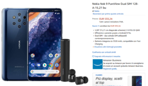 Nokia 9 PureView su Amazon