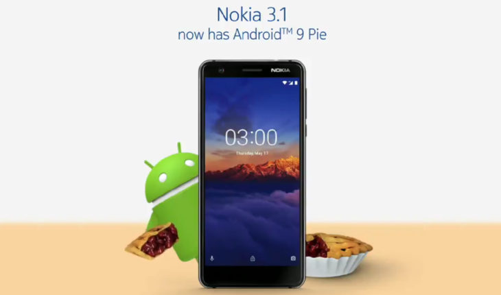 Android 9 Pie è in distribuzione per il Nokia 3.1